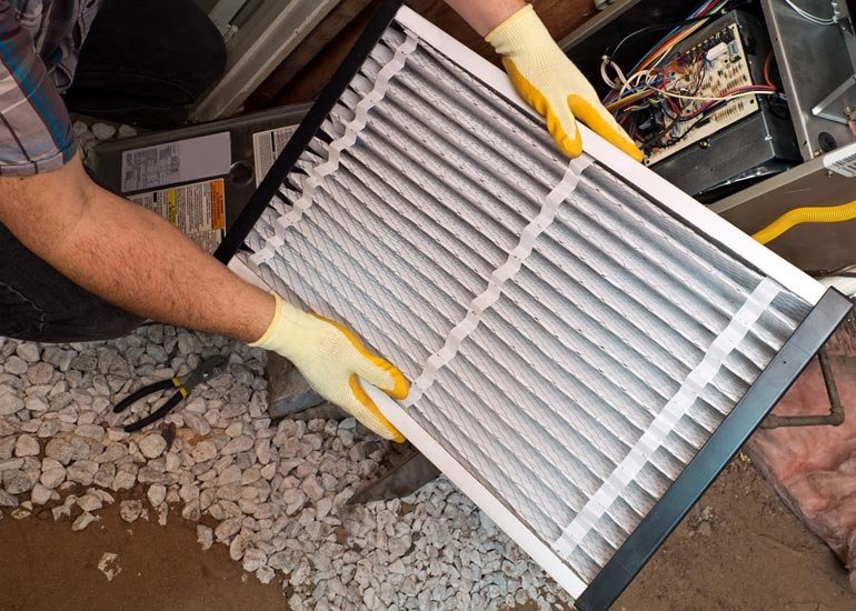 will your furnace run without a filter